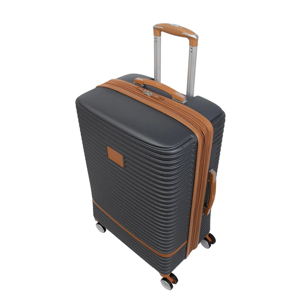 Nouveauté 2026 – Valise Nekit , réplique d'une valise rigide extensible à roulettes de 27 pouces, grise