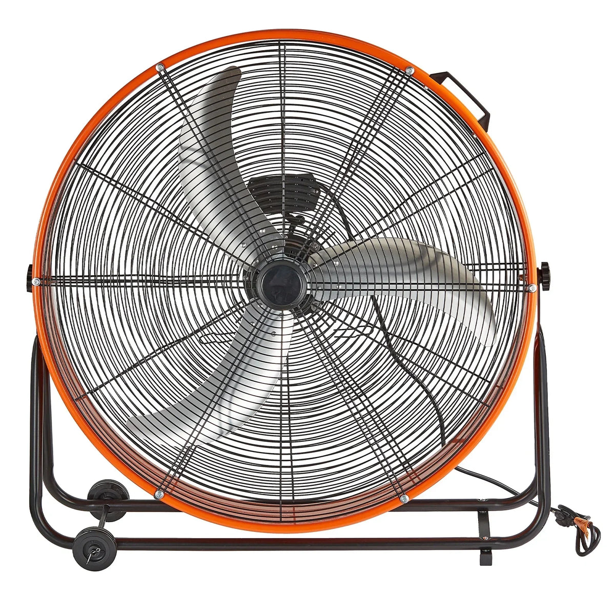 Nouveauté 2026 – Ventilateur industriel à tambour KFFKFF , 30 pouces, haute vitesse, 3 vitesses, 13 000 CFM, robuste pour usage commercial, mécanisme d'inclinaison flexible à 360°, idéal pour entrepôt, atelier, usine et sous-sol