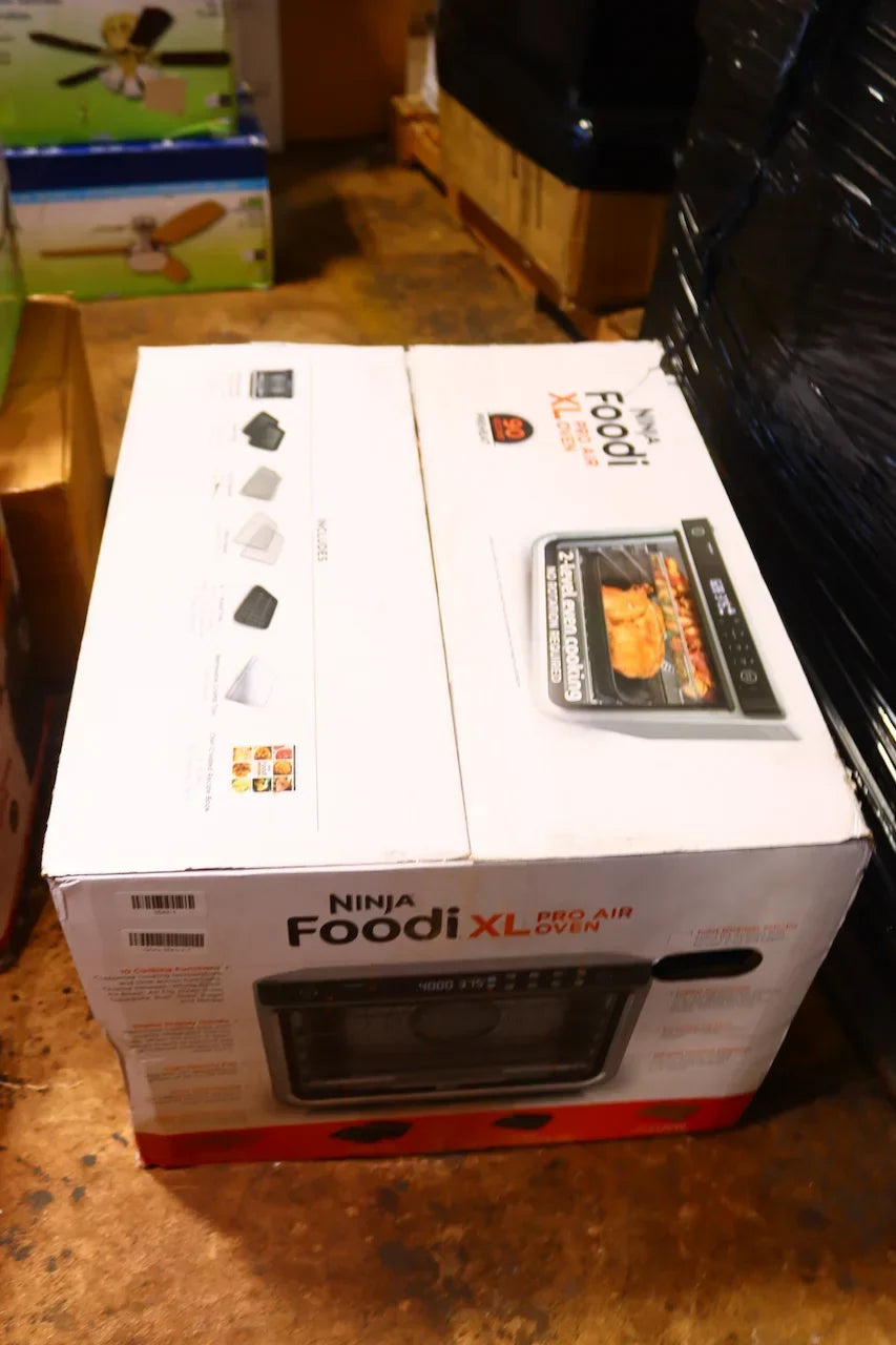 Nouveauté 2026 – Four à air chaud Ninja DT201 Foodi 10-en-1 XL Pro , grand four à convection de comptoir, four grille-pain numérique, déshydratation, réchauffage, 1800 watts, inox