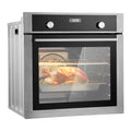 Nouveauté 2026 – Four mural simple KFFKFF , four électrique de 61 cm (24 po) pour installation encastrée, offre 9 modes de cuisson, capacité de 76 litres (2,68 pi³), minuterie incluse, puissance de 2 800 W