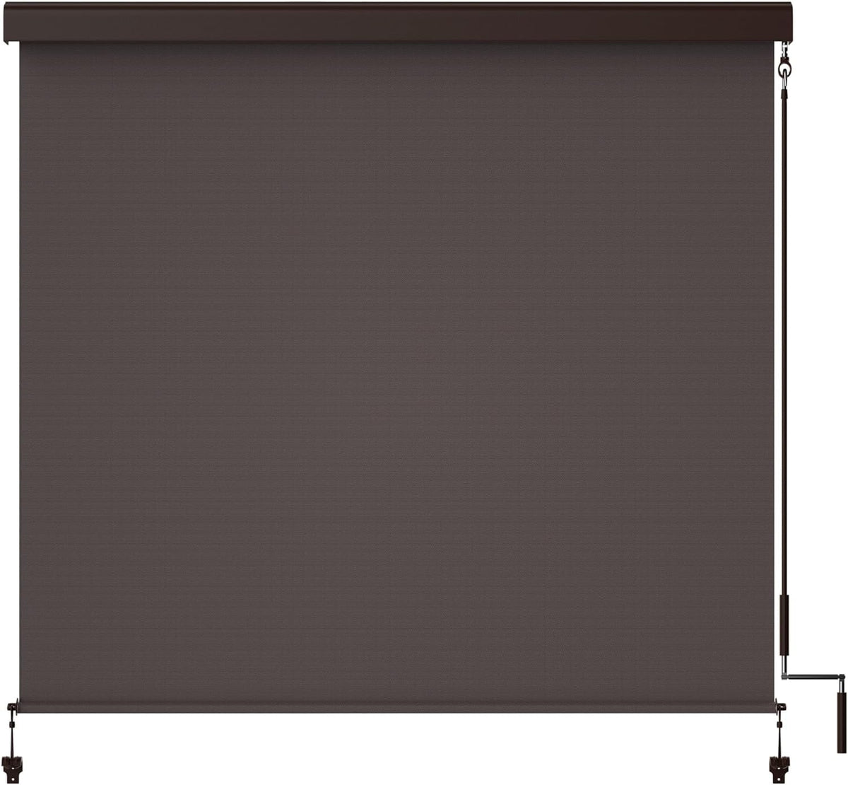 Nouveauté 2026 – Store enrouleur extérieur Superjoe pour terrasse, store occultant sans cordon, imperméable, protection UV, 122 cm x 183 cm