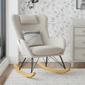 Nouveauté 2026 – Transat Baby Relax Robbie avec poches de rangement. Lin beige