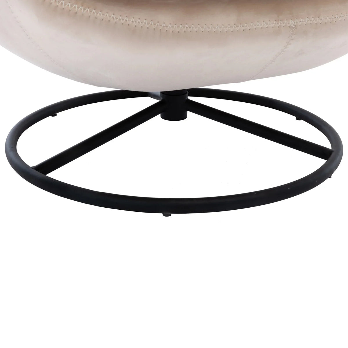 Nouveauté 2026 – Fauteuil pivotant Velvet avec repose-pieds, chaise longue moderne avec structure en métal, fauteuil de lecture confortable pour salon, chambre ou bureau, bleu