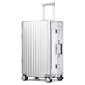 Nouveauté 2026 – Valise rigide en aluminium , approuvée par les compagnies aériennes, sans fermeture éclair, avec roulettes multidirectionnelles, idéale pour les voyages d'affaires et de loisirs
