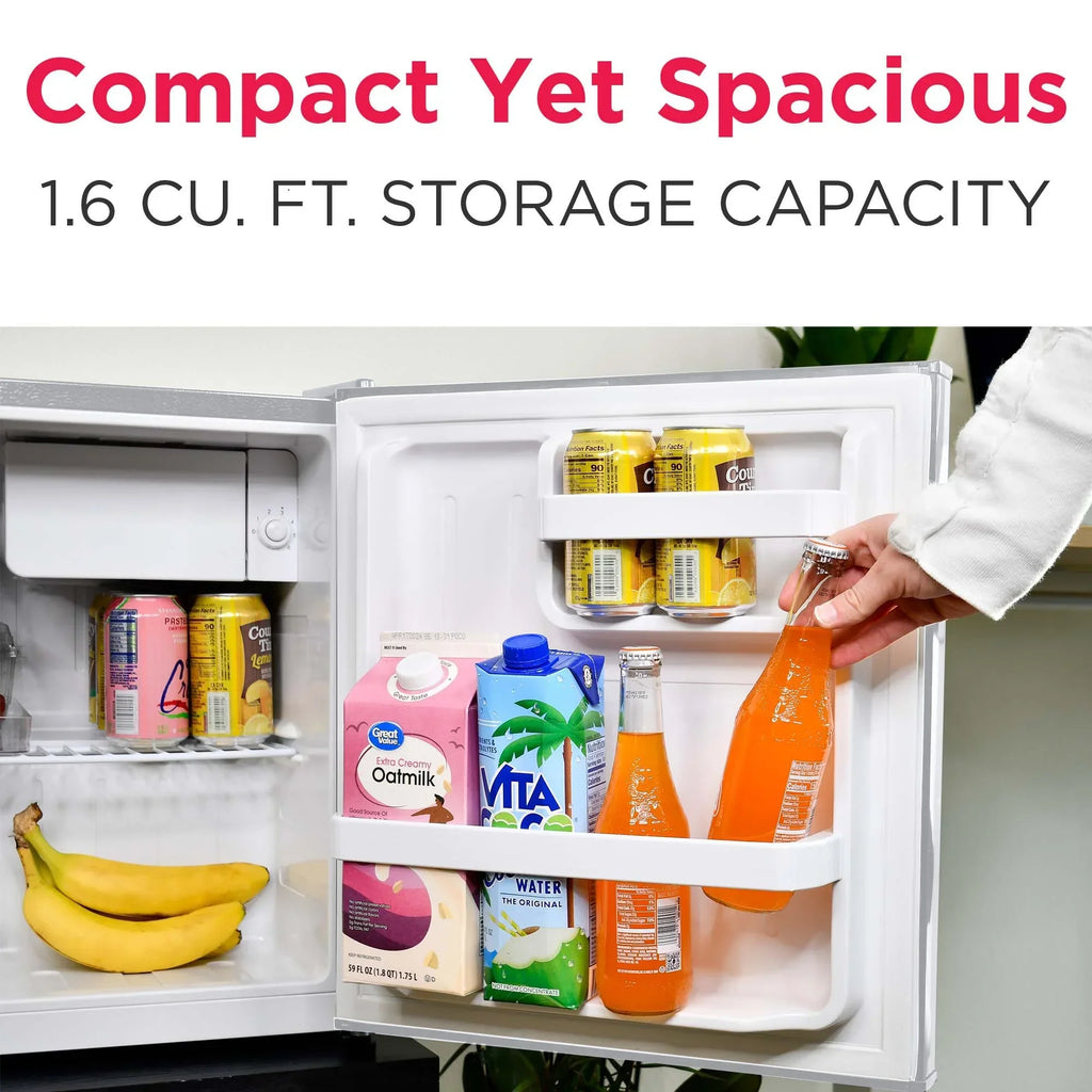 Nouveauté 2026 – Réfrigérateur Frigidaire , 1,6 pi³, style rétro compact, avec ouvre-bouteille latéral, couleur corail