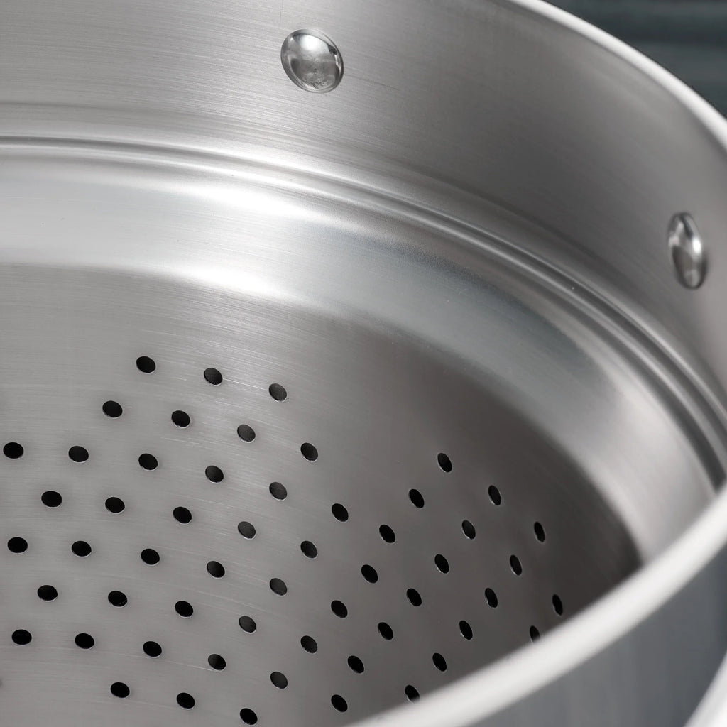 Nouveauté 2026 – Ensemble de 14 pièces de batterie de cuisine Tramontina en acier inoxydable triple couche avec couvercles en verre