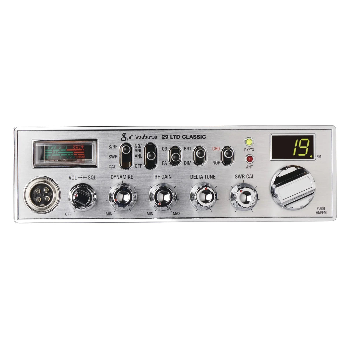 Nouveauté 2026 – Radio CB professionnelle classique AM/FM Cobra 29 LTD , 40 canaux, 4 watts, accès instantané au canal 9, étalonnage du TOS