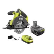 Nouveauté 2026 – Scie circulaire sans fil Ryobi 4A 18V 5,5 po, 4 700 tr/min