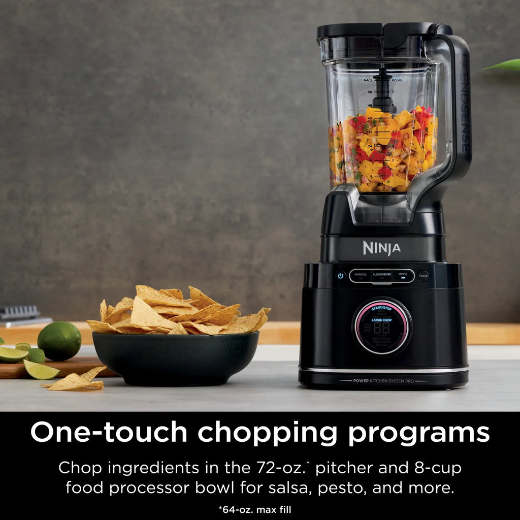 Nouveauté 2026 – Système de cuisine Ninja Detect TB400 : mixeur et robot culinaire avec technologie Blend Sense, argent