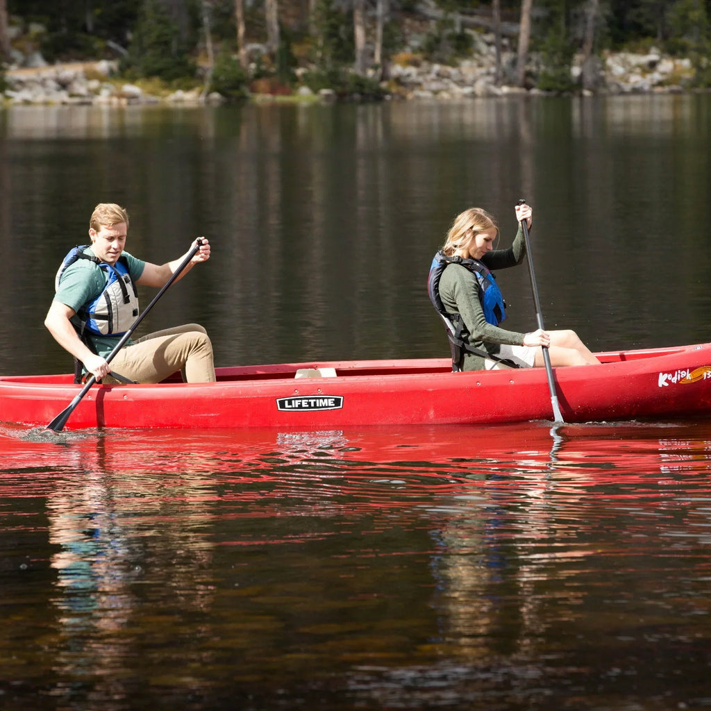 Nouveauté 2026 – Canoë Lifetime Kodiak 13 pieds , rouge (90658