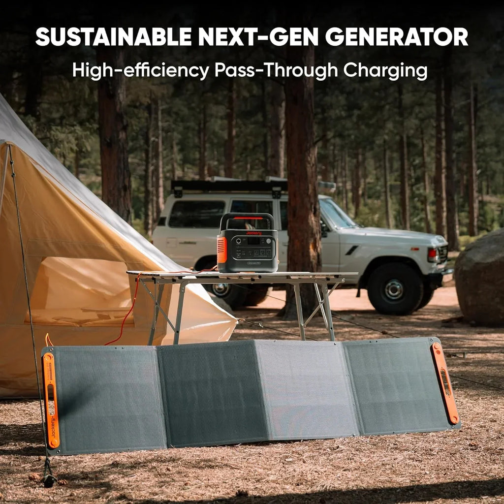 Nouveauté 2026 – Générateur solaire Jackery 1000 v2 (nouveauté 2024), station d'alimentation portable de 1060 Wh avec panneau solaire de 200 W