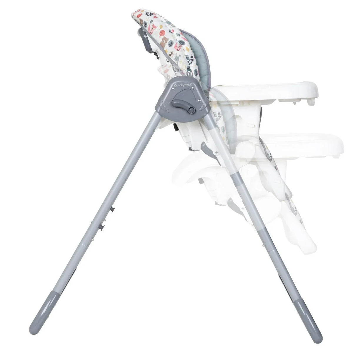 Nouveauté 2026 – Chaise haute 3-en-1 Baby Trend Sit Right, collection . Thème Forêt