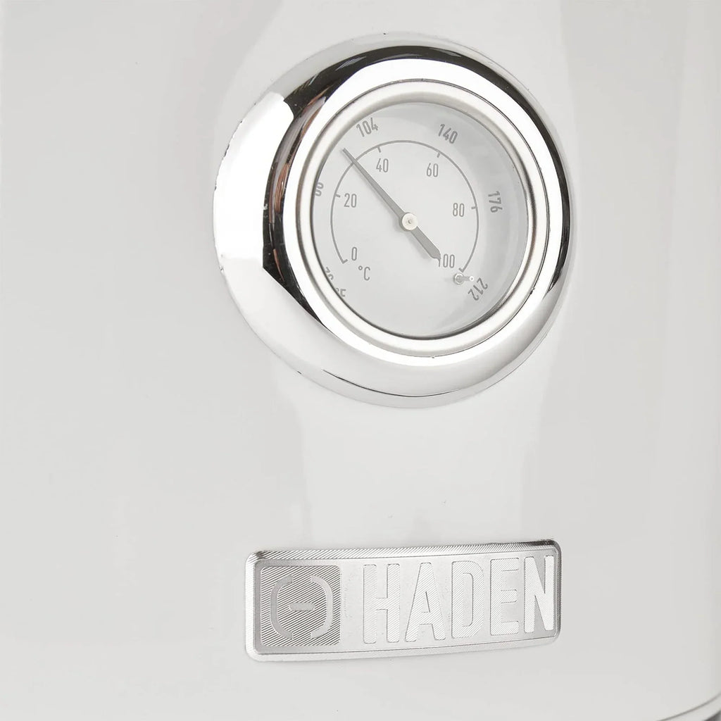 Nouveauté 2026 – Bouilloire électrique Haden Dorset 1,7 litre avec socle, mastic et chrome