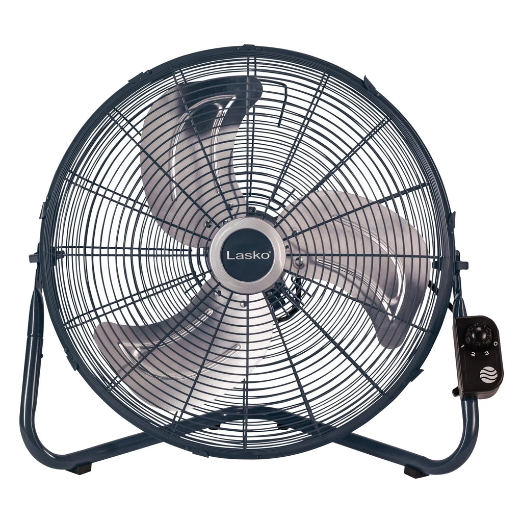 Nouveauté 2026 – Ventilateur sur pied haute vitesse Lasko Max Performance , option de montage mural, gris, H20610