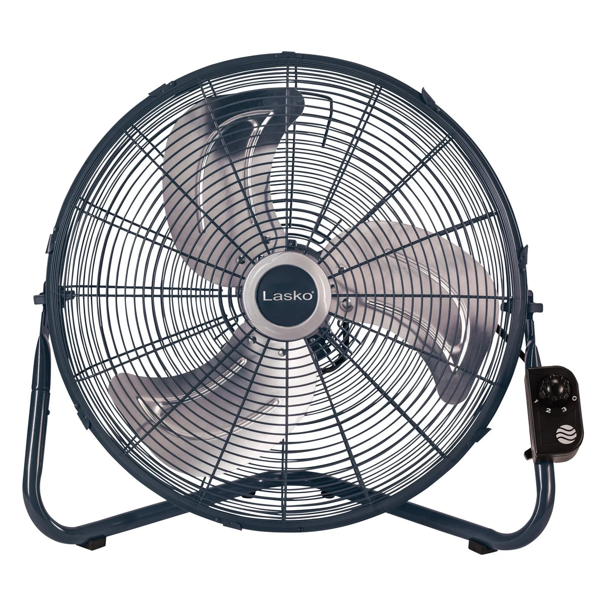 Nouveauté 2026 – Ventilateur sur pied haute vitesse Lasko Max Performance , option de montage mural, gris, H20610