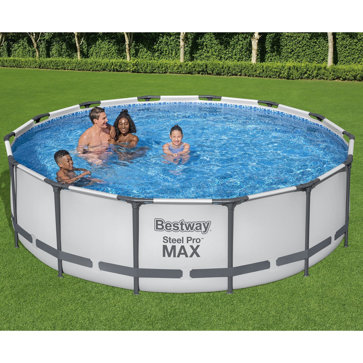 Nouveauté 2026 – Piscine hors sol ronde Bestway Steel Pro MAX 10 pi x 30 po