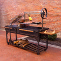 Nouveauté 2026 – Barbecue argentin Santa Maria XL à bois et charbon de bois Backyard Discovery , avec pince Asado