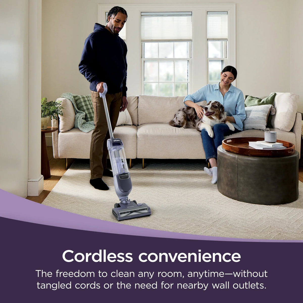 Nouveauté 2026 – Aspirateur vertical sans fil Shark Freestyle Max , nettoyage multi-surfaces, léger avec grand bac à poussière et brosse rotative à 2 vitesses, SV2000