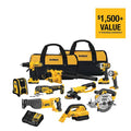 Nouveauté 2026 – Kit combiné d'outils sans fil 20V MAX comprenant 10 outils, 2 batteries 20V 2,0Ah, un chargeur et un sac