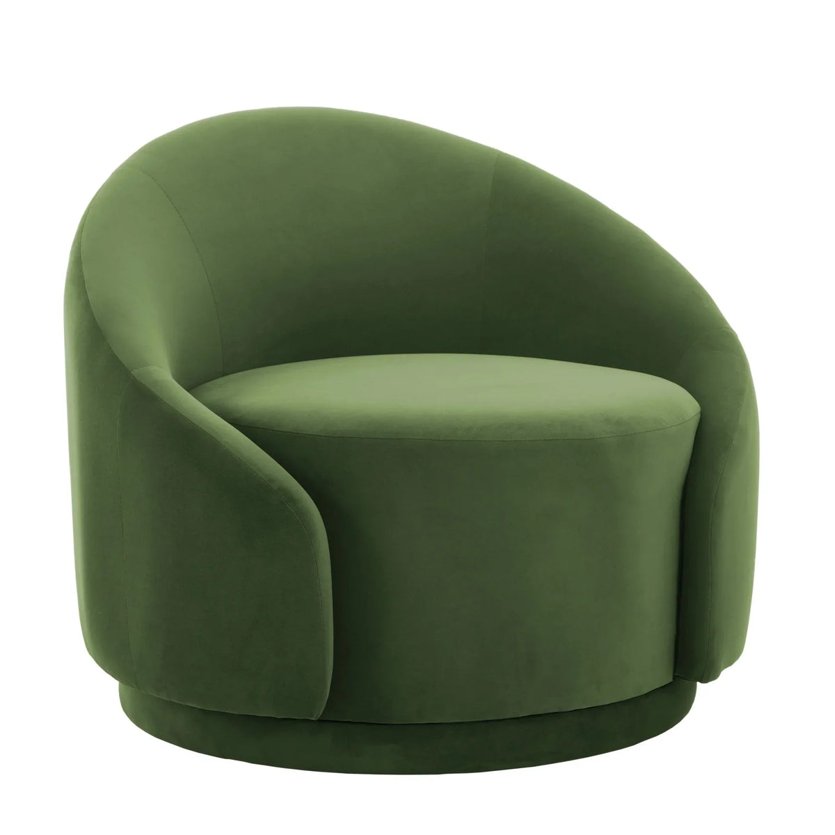 Nouveauté 2026 – Fauteuil pivotant 360" pour salon, fauteuil tonneau bouclé, canapé une place, fauteuil de lecture, vert sauge