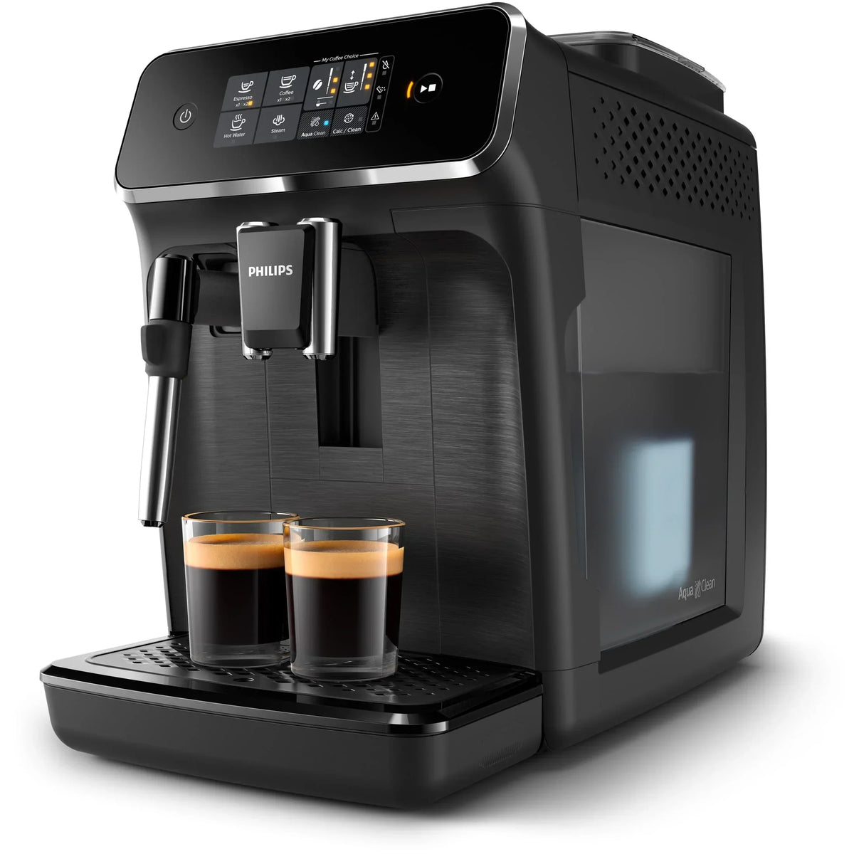 Nouveauté 2026 – Machine à expresso et à café entièrement automatique Philips 2200 avec mousseur à lait, noire