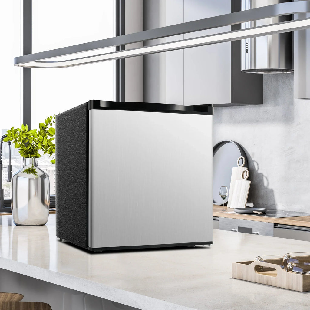 Nouveauté 2026 – Mini-réfrigérateur Simzlife , 1,6 pi³, avec congélateur, une porte, noir