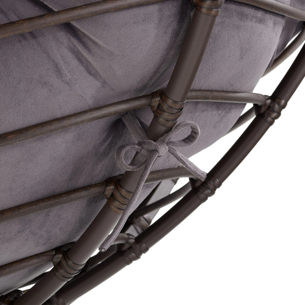 Nouveauté 2026 – Fauteuil Papasan double Better Homes & Gardens , coloris crème bouclé