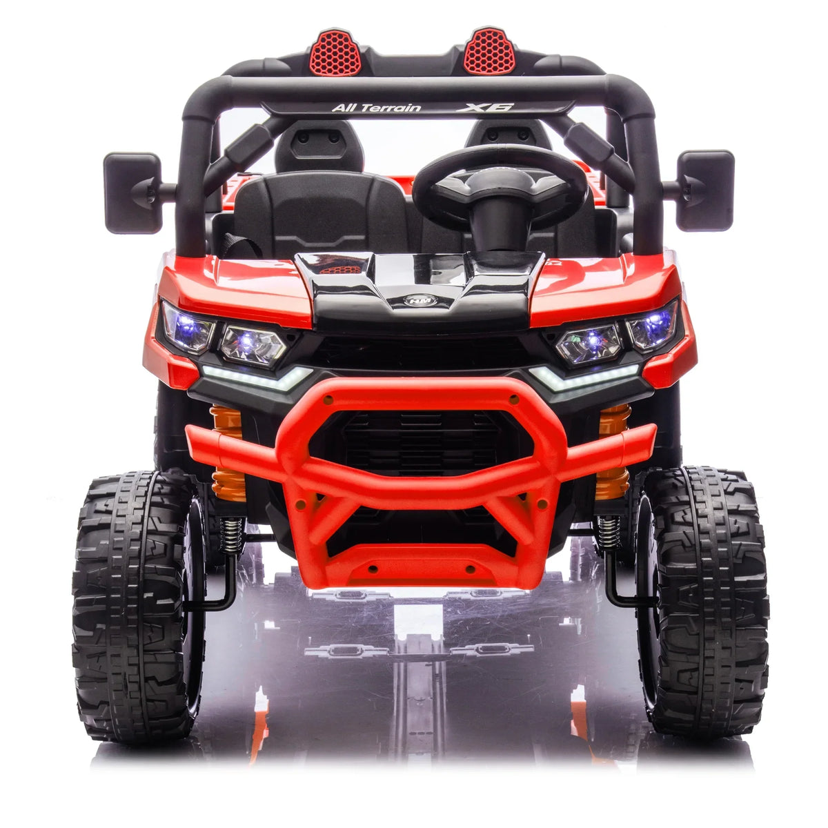 Nouveauté 2026 – Camion électrique Xuanlur 24V 2 places pour enfants , avec moteur 2x200W, benne basculante/pelle, pneus résistants, lumières LED, musique et télécommande, noir