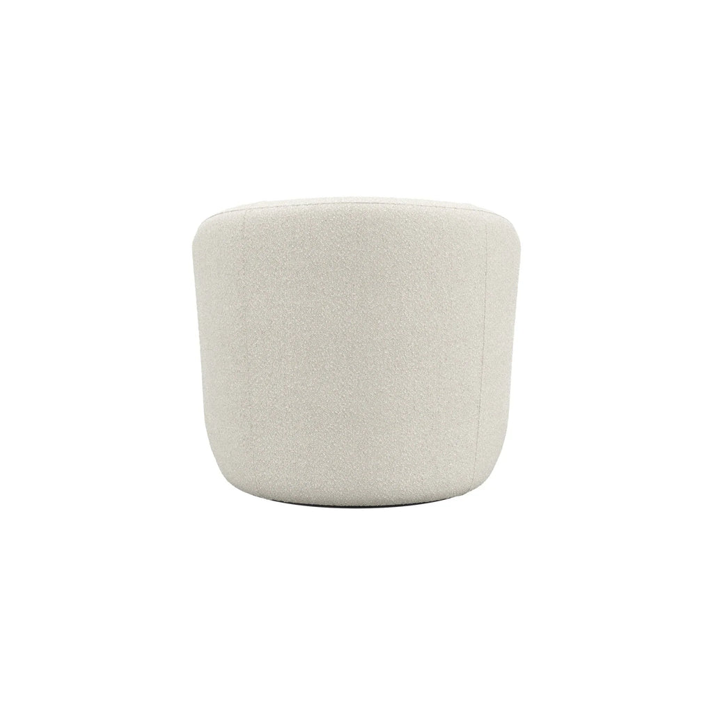 Nouveauté 2026 – Fauteuil pivotant Mainstays Boucle , taupe