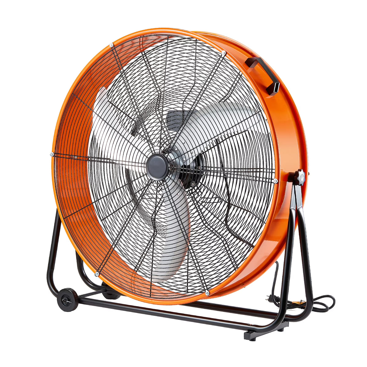 Nouveauté 2026 – Ventilateur industriel à tambour KFFKFF , 30 pouces, haute vitesse, 3 vitesses, 13 000 CFM, robuste pour usage commercial, mécanisme d'inclinaison flexible à 360°, idéal pour entrepôt, atelier, usine et sous-sol