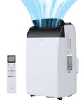Nouveauté 2026 – Nouveau modèle 2025/2026 : Climatiseur portable 14 000 BTU, refroidit jusqu’à 750 pi², unité de climatisation portable 3 en 1 silencieuse avec télécommande et kits d’installation pour grandes pièces, 3 vitesses, oscillation automatiq