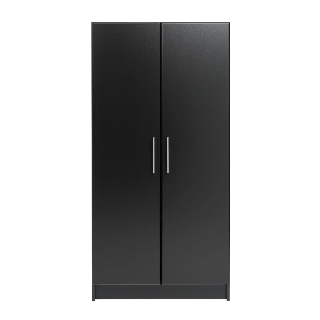 Nouveauté 2026 – Armoire à étagères réglables Prepac - Table de garage haute et fonctionnelle, 40,6 cm (P) x 81,3 cm (L) x 164,6 cm (H), armoire de garage autoportante à 2 portes, couleur expresso - EES-3264