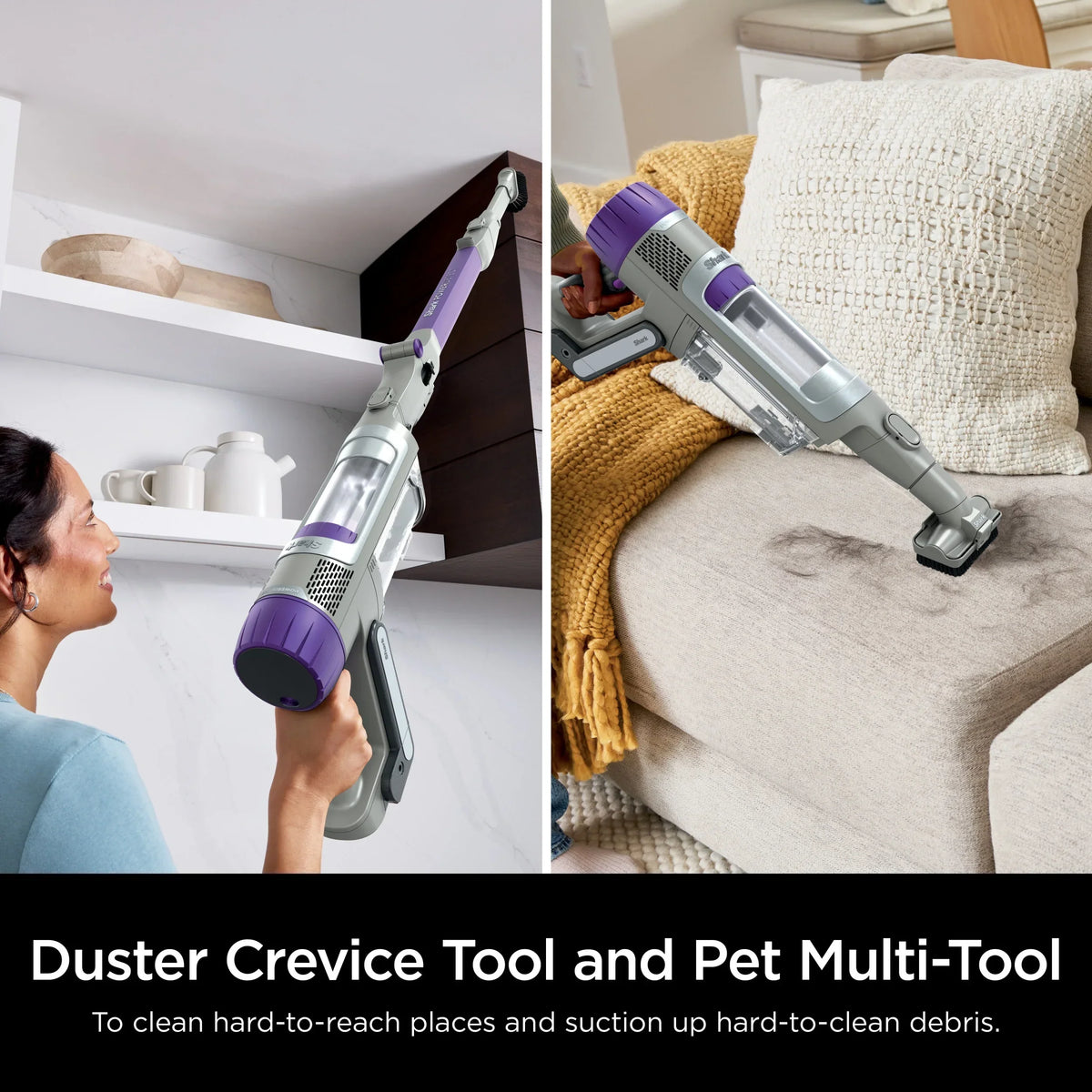 Nouveauté 2026 – Aspirateur balai sans fil Shark PowerDetect , multi-surfaces, avec brosse DuoClean Detect et tube MultiFLEX, jusqu'à 60 minutes d'autonomie, IP1250 bleu