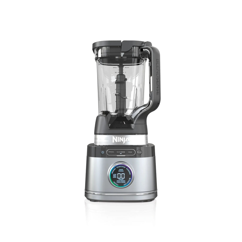 Nouveauté 2026 – Système de cuisine Ninja Detect TB400 : mixeur et robot culinaire avec technologie Blend Sense, argent
