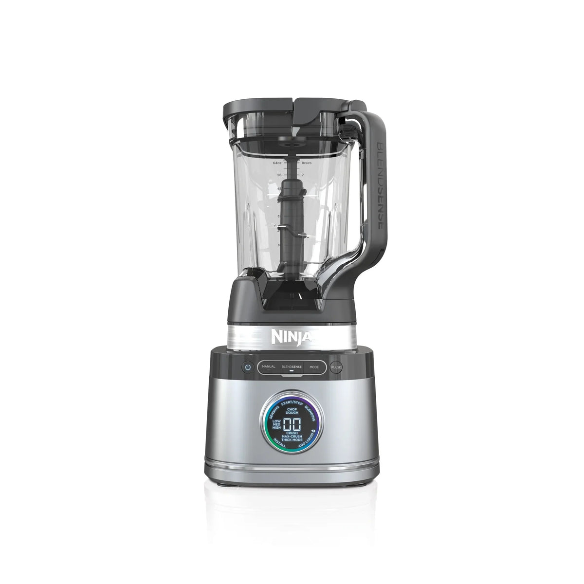 Nouveauté 2026 – Système de cuisine Ninja Detect TB400 : mixeur et robot culinaire avec technologie Blend Sense, argent