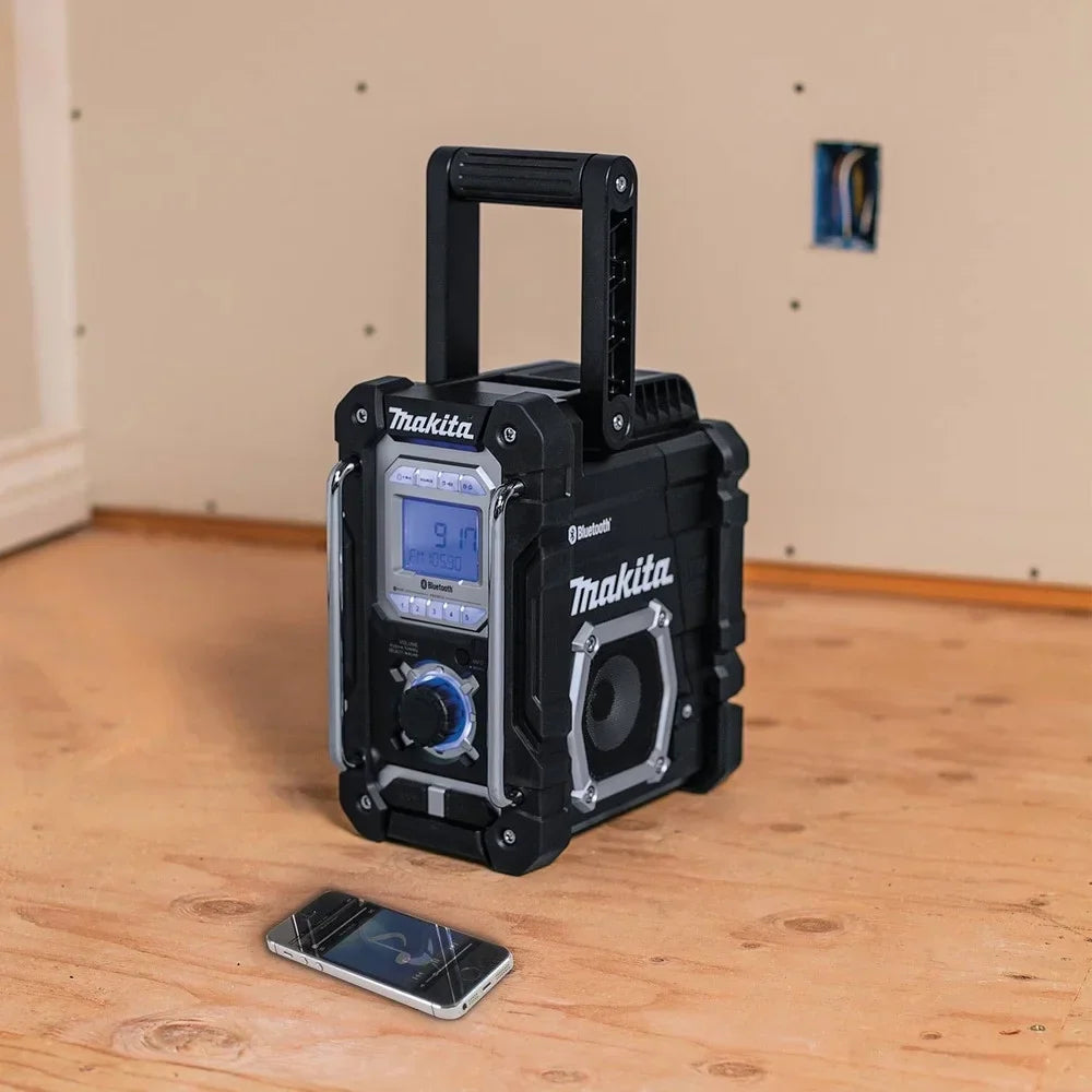 Nouveauté 2026 – Radio de chantier sans fil Bluetooth Makita XRM06B, noire