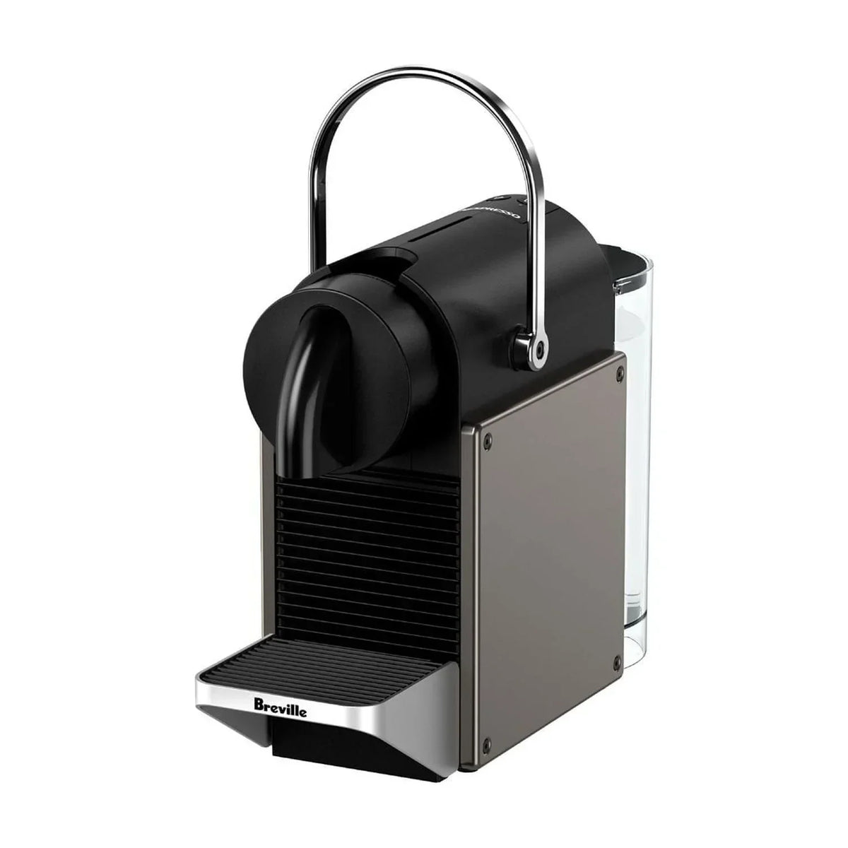 Nouveauté 2026 – Machine à expresso Nespresso Pixie par Breville, Titan - BEC440TTN