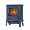 Nouveauté 2026 – Poêle électrique infrarouge à quartz ClassicFlame 17,5" W, bleu insigne