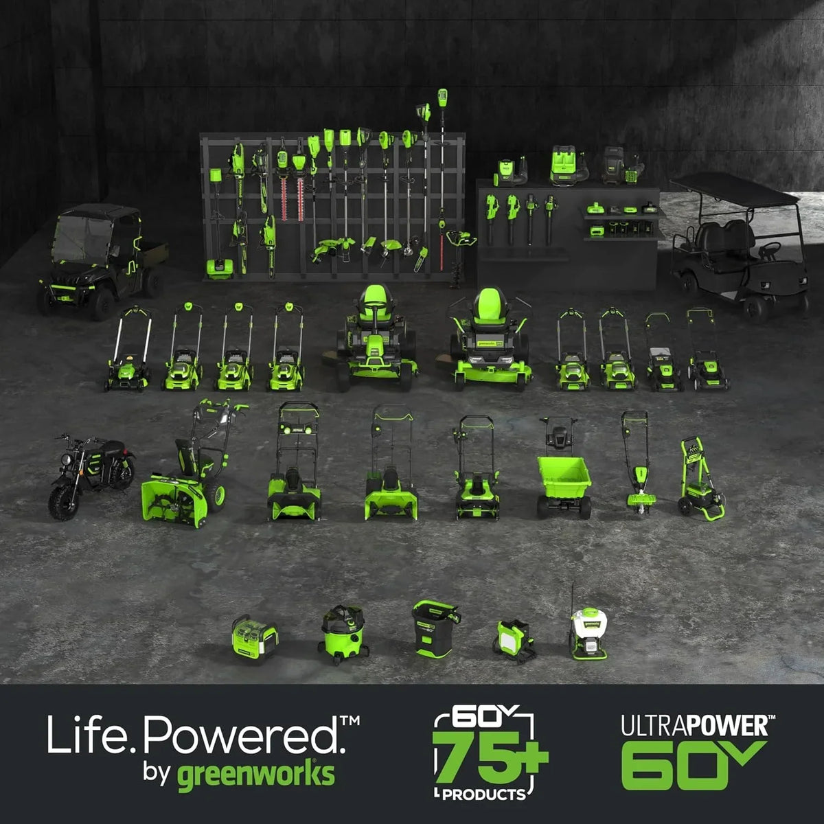 Nouveauté 2026 – Taille-haie sur perche sans fil Greenworks 60 V , batterie 2,0 Ah et chargeur inclus