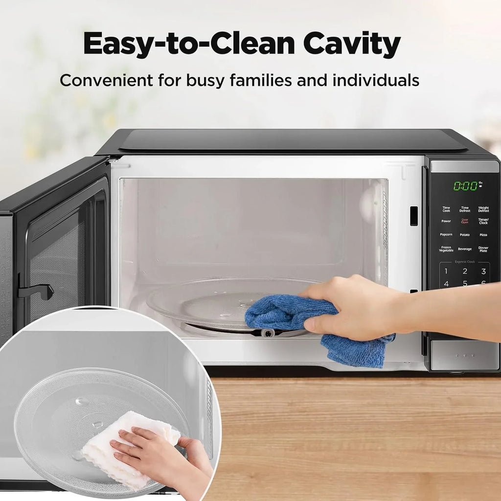 Nouveauté 2026 – Four à micro-ondes de comptoir BLACK+DECKER 0,9 pi³ , 6 menus automatiques, 10 niveaux de puissance, panneau numérique, 900 W
