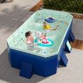 Nouveauté 2026 – Piscine pliable mwptoo , piscine portable pour enfants sans installation, grande piscine pliable et dégonflable, idéale pour les adultes, les chiots, le jardin et la terrasse