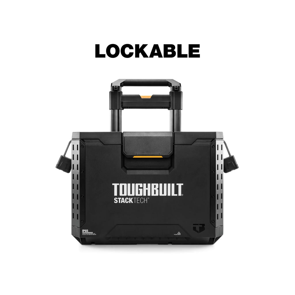 Nouveauté 2026 – Boîte à outils roulante ToughBuilt 2-en-1 portable avec roulettes et conception empilable