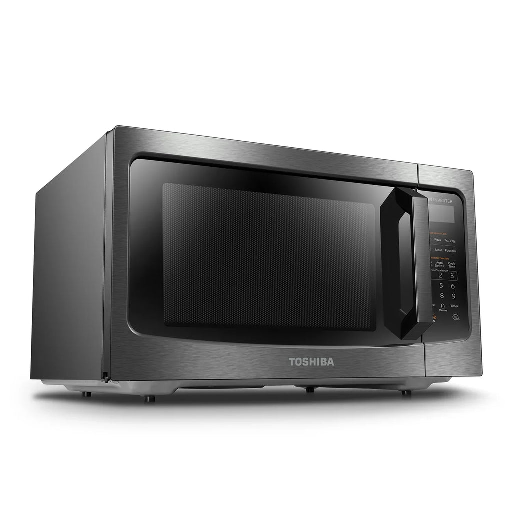 Nouveauté 2026 – Fours à micro-ondes de comptoir Toshiba 1,2 pi³ en acier inoxydable