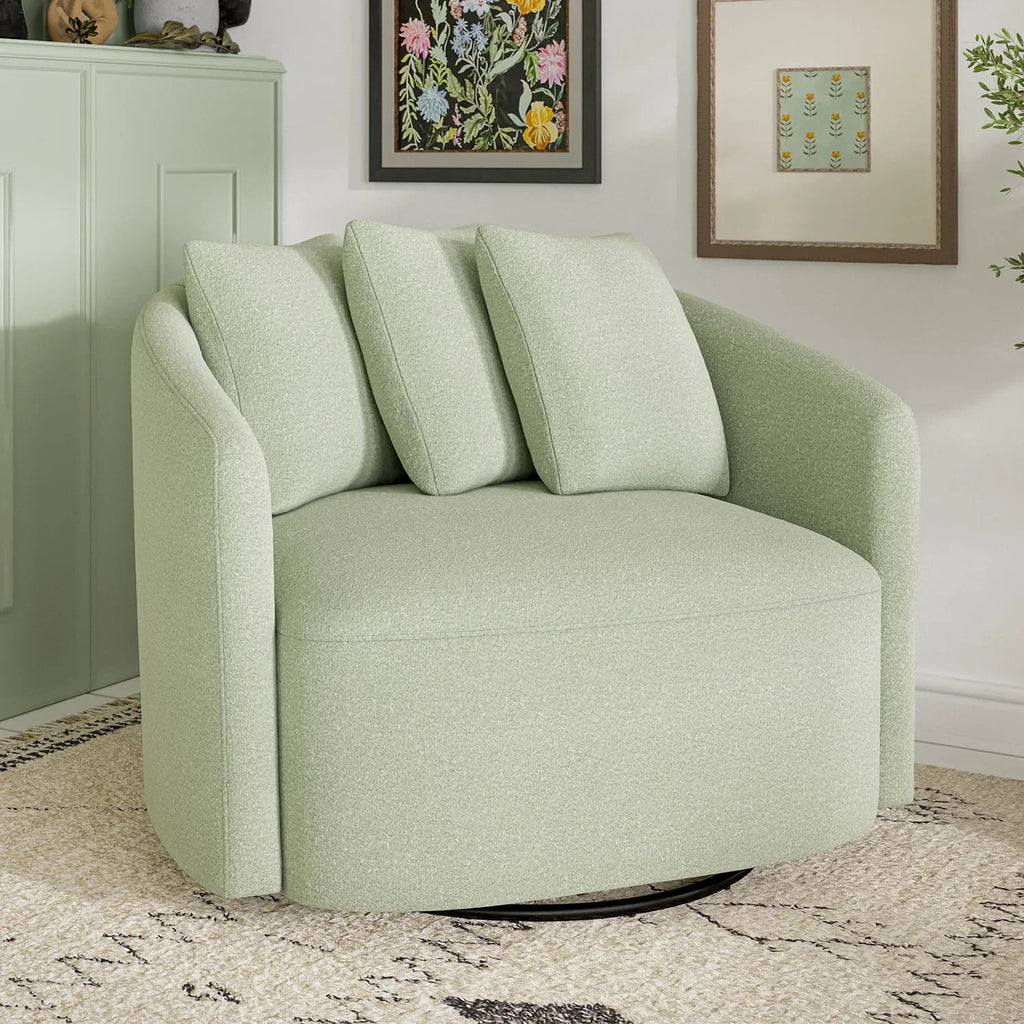 Nouveauté 2026 – Fauteuil d'appoint Beautiful Drew de Drew Barrymore (édition ), coloris crème bouclé