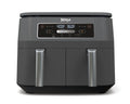 Nouveauté 2026 – Friteuse à air chaud Ninja Foodi 4 en 1 de 8 pintes (7,6 L) avec 2 paniers et technologie DualZone (DZ100WM). Fonctions : friture, rôtissage et plus encore