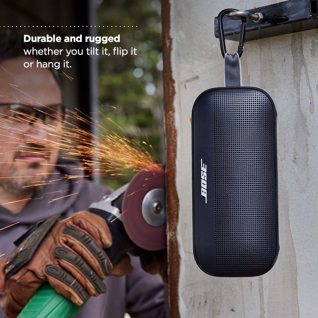 Nouveauté 2026 – Enceinte Bluetooth portable sans fil étanche Bose SoundLink Flex , noire