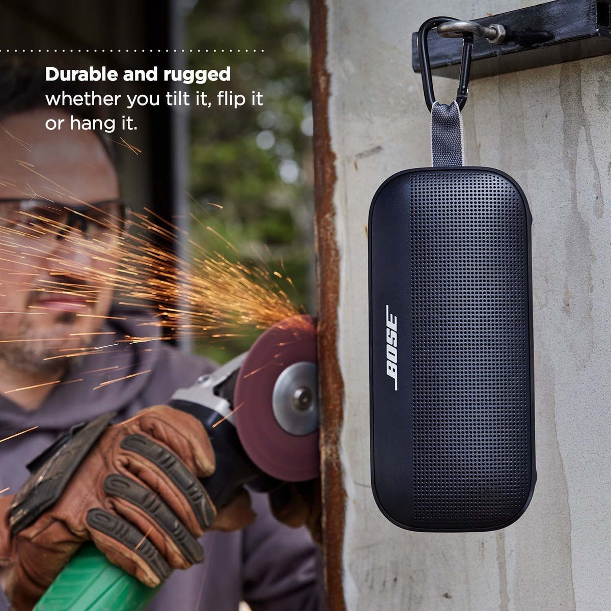 Nouveauté 2026 – Enceinte Bluetooth portable sans fil étanche Bose SoundLink Flex , noire
