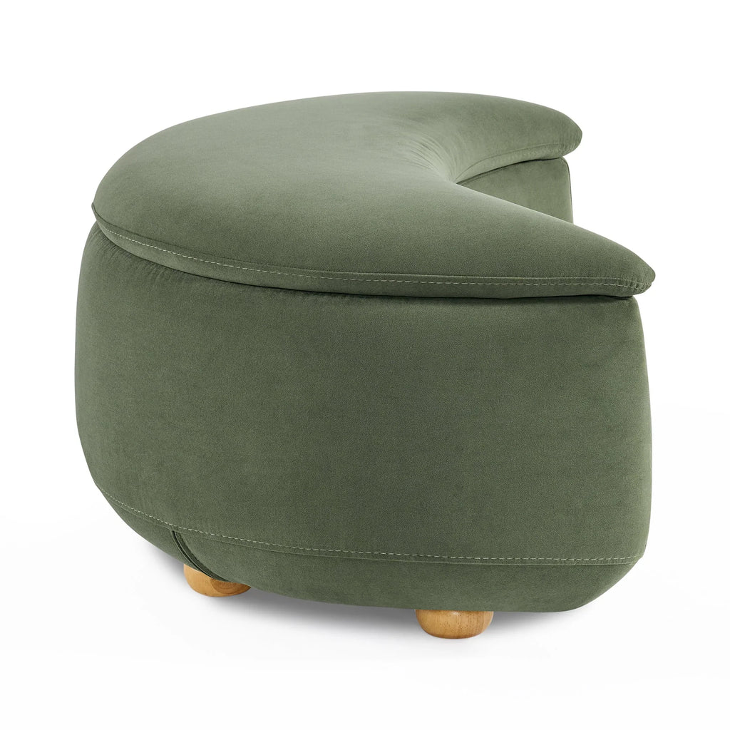 Nouveauté 2026 – Chaise longue et pouf de rangement Juliet en boucle moderne, couleur perle, collection Better Homes & Gardens