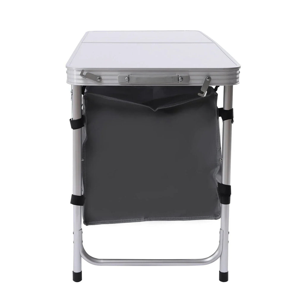 Nouveauté 2026 – Table de camping pliante portable en aluminium, hauteur réglable, idéale pour cuisiner en intérieur et en extérieur
