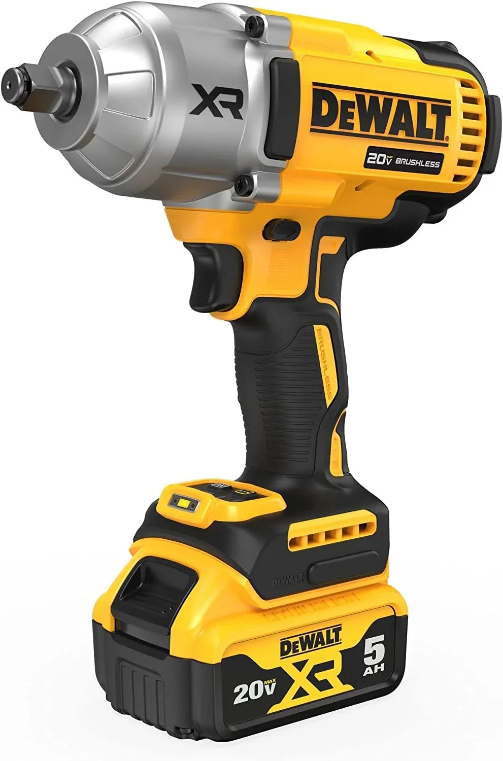 Nouveauté 2026 – Clé à chocs haute performance DEWALT 20V MAX XR 1/2" avec kit d'enclume à anneau de retenue (DCF900P1